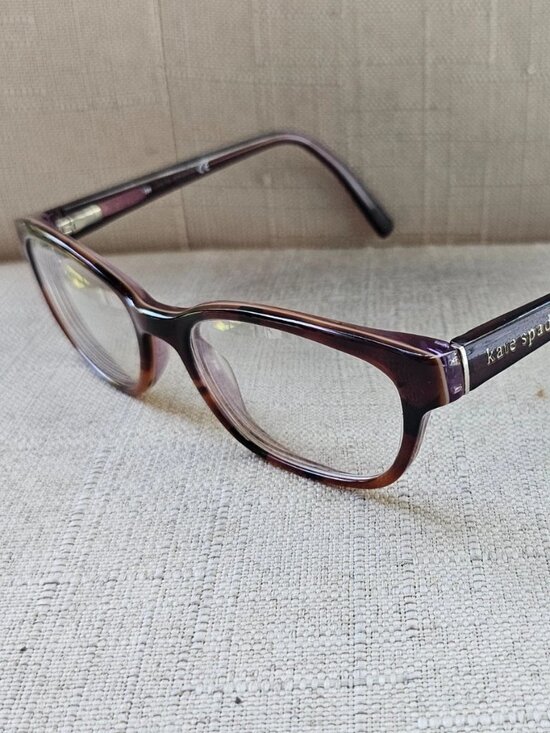 Kate Spade New York Women Eyeglasses Frame Purple/Brown Glasses Eyewear Blakely